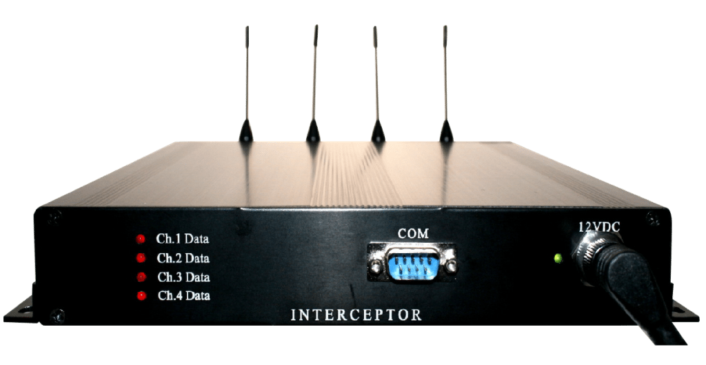 Interceptor Paging Message Receiver 4 Channel