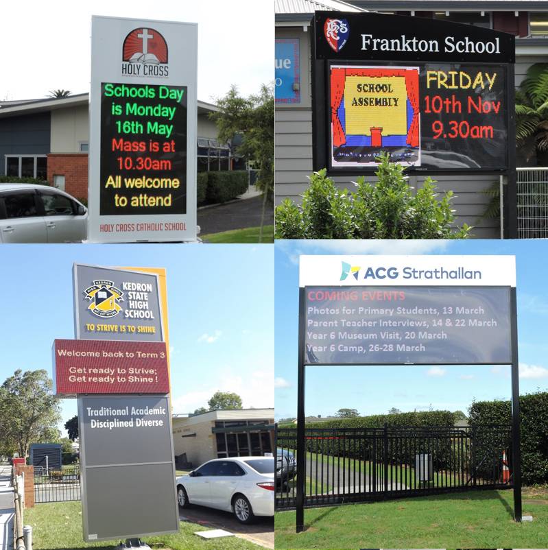 School Outdoor LED Signs