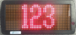 WIL 1640 Paging Controlled LED Sign