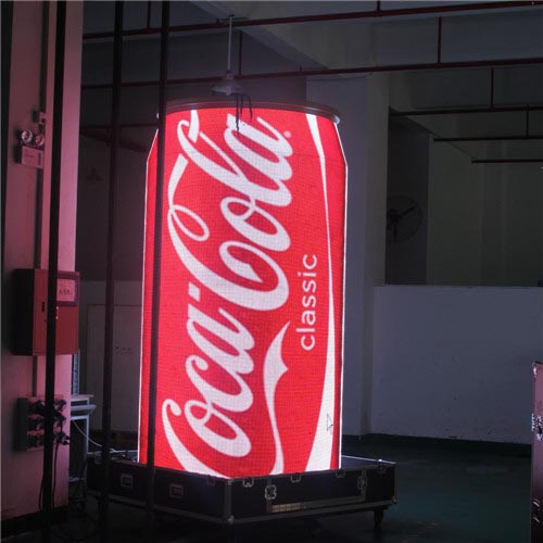 Coca Cola Can Round LED Display