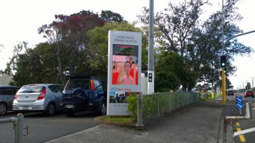 Electronic Digital LED Sign Hobsonville Primary