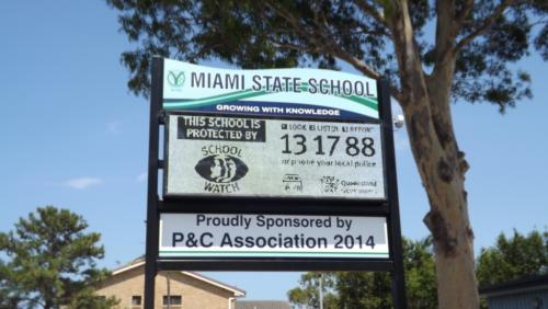 Electronic Digital LED Sign Miami State School